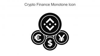 Crypto Finance Monotone Icon In Powerpoint Pptx Png And Editable Eps Format