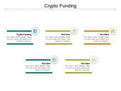 Crypto funding ppt powerpoint presentation infographic template portrait cpb