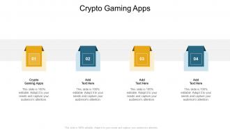 Crypto Gaming Apps In Powerpoint And Google Slides Cpb