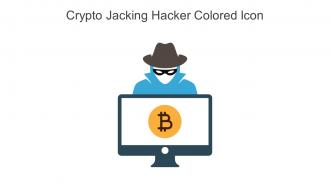 Crypto Jacking Hacker Colored Icon In Powerpoint Pptx Png And Editable Eps Format