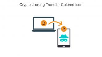 Crypto Jacking Transfer Colored Icon In Powerpoint Pptx Png And Editable Eps Format