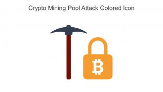 Crypto Mining Pool Attack Colored Icon In Powerpoint Pptx Png And Editable Eps Format