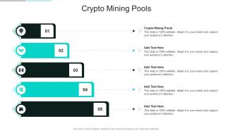 Crypto Mining Pools In Powerpoint And Google Slides Cpb