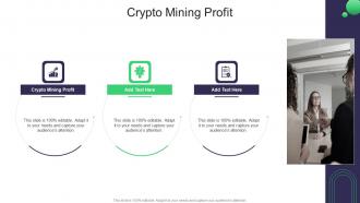 Crypto Mining Profit In Powerpoint And Google Slides Cpb
