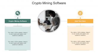 Crypto Mining Software In Powerpoint And Google Slides Cpb