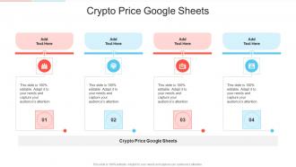 Crypto Price Google Sheets In Powerpoint And Google Slides Cpb