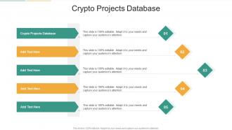 Crypto Projects Database In Powerpoint And Google Slides Cpb