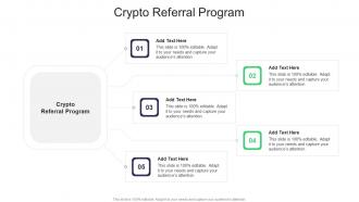 Crypto Referral Program In Powerpoint And Google Slides Cpb