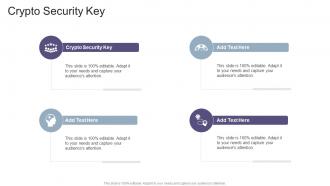 Crypto Security Key In Powerpoint And Google Slides Cpb