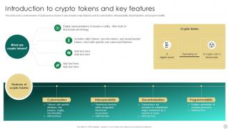 Crypto Tokens Unlocking Introduction To Crypto Tokens And Key Features BCT SS
