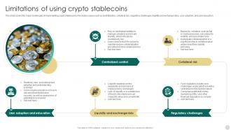 Crypto Tokens Unlocking Limitations Of Using Crypto Stablecoins BCT SS