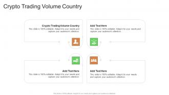 Crypto Trading Volume Country In Powerpoint And Google Slides Cpb