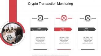 Crypto Transaction Monitoring In Powerpoint And Google Slides Cpb