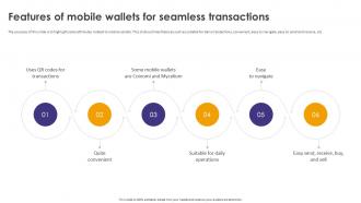 Crypto Wallets Types And Applications Features Of Mobile Wallets For Seamless Transactions