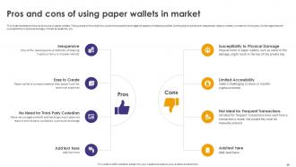 Crypto Wallets Types And Applications Powerpoint Presentation Slides Interactive Customizable