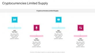 Cryptocurrencies Limited Supply In Powerpoint And Google Slides Cpb