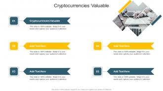 Cryptocurrencies Valuable In Powerpoint And Google Slides Cpb