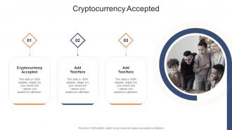 Cryptocurrency Accepted In Powerpoint And Google Slides Cpb
