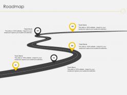 Cryptocurrency business roadmap ppt file infographic template