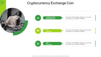 Cryptocurrency Exchange Coin In Powerpoint And Google Slides Cpb