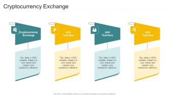 Cryptocurrency Exchange In Powerpoint And Google Slides Cpb
