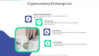 Cryptocurrency Exchange List In Powerpoint And Google Slides Cpb