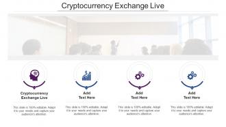 Cryptocurrency Exchange Live In Powerpoint And Google Slides Cpb