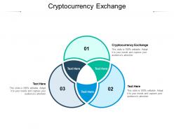 Cryptocurrency exchange ppt powerpoint presentation portfolio gallery cpb