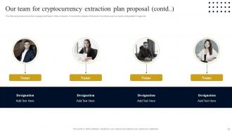 Cryptocurrency Extraction Plan Proposal Powerpoint Presentation Slides Images Good
