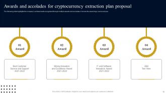 Cryptocurrency Extraction Plan Proposal Powerpoint Presentation Slides Unique Good