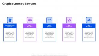 Cryptocurrency Lawyers In Powerpoint And Google Slides Cpb