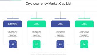 Cryptocurrency Market Cap List In Powerpoint And Google Slides Cpb