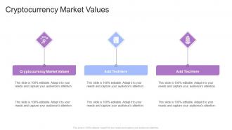 Cryptocurrency Market Values In Powerpoint And Google Slides Cpb