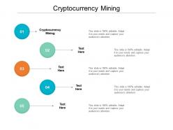 Cryptocurrency mining ppt powerpoint presentation inspiration themes cpb