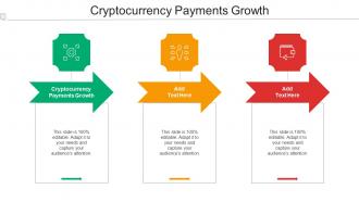 Cryptocurrency Payments Growth Ppt Powerpoint Presentation Show Examples Cpb