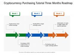 Cryptocurrency purchasing tutorial three months roadmap