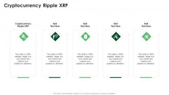 Cryptocurrency Ripple Xrp In Powerpoint And Google Slides Cpb