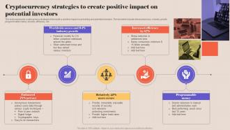 Cryptocurrency Strategies To Create Positive Impact On Potential Investors