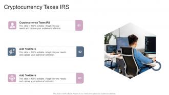 Cryptocurrency Taxes IRS In Powerpoint And Google Slides Cpb