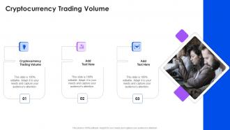 Cryptocurrency Trading Volume In Powerpoint And Google Slides Cpb