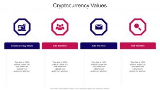 Cryptocurrency Values In Powerpoint And Google Slides Cpb