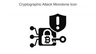 Cryptographic Attack Monotone Icon In Powerpoint Pptx Png And Editable Eps Format