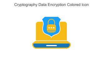 Cryptography Data Encryption Colored Icon In Powerpoint Pptx Png And Editable Eps Format