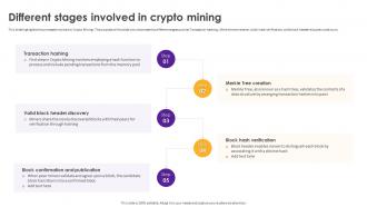 Cryptomining Innovations And Trends Different Stages Involved In Crypto Mining