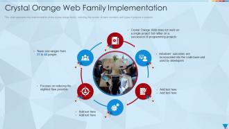 Crystal Orange Web Family Implementation Crystal Methodology It Ppt Icons