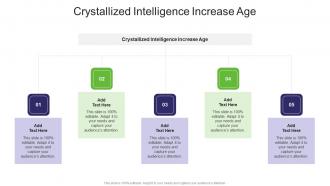 Crystallized Intelligence Increase Age In Powerpoint And Google Slides Cpb