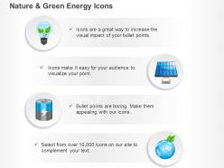 13258062 style technology 2 green energy 1 piece powerpoint presentation diagram infographic slide
