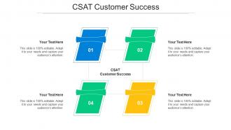 Csat customer success ppt powerpoint presentation infographic template background cpb