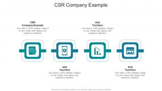 CSR Company Example In Powerpoint And Google Slides Cpb