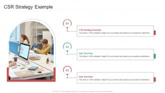 CSR Strategy Example In Powerpoint And Google Slides Cpb